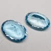 Sky Blue TOPAZ - Nice Clean size 13x18 mm Faceted Cut Stone Oval 29.00 /cts 2 pcs if you have any questions, do not hesitate feel free to contact us! We would love to hear from you.